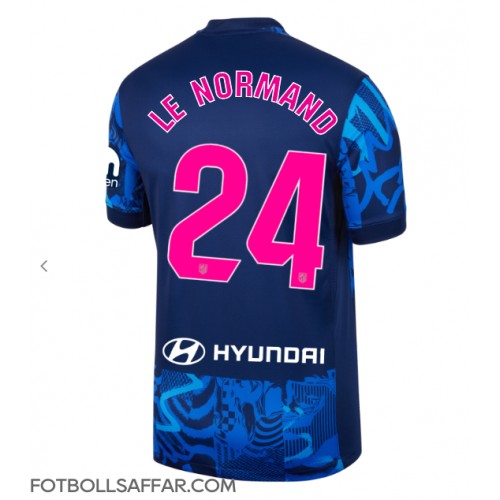 Atletico Madrid Robin Le Normand #24 Tredjeställ 2024-25 Kortärmad